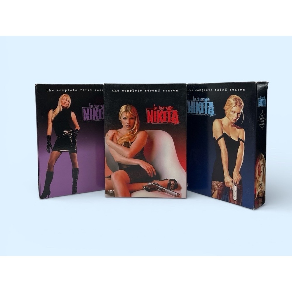 Nikita Complete Series DVD Seasons 1-3 Set PETA Wilson Season 1 2 & 3
